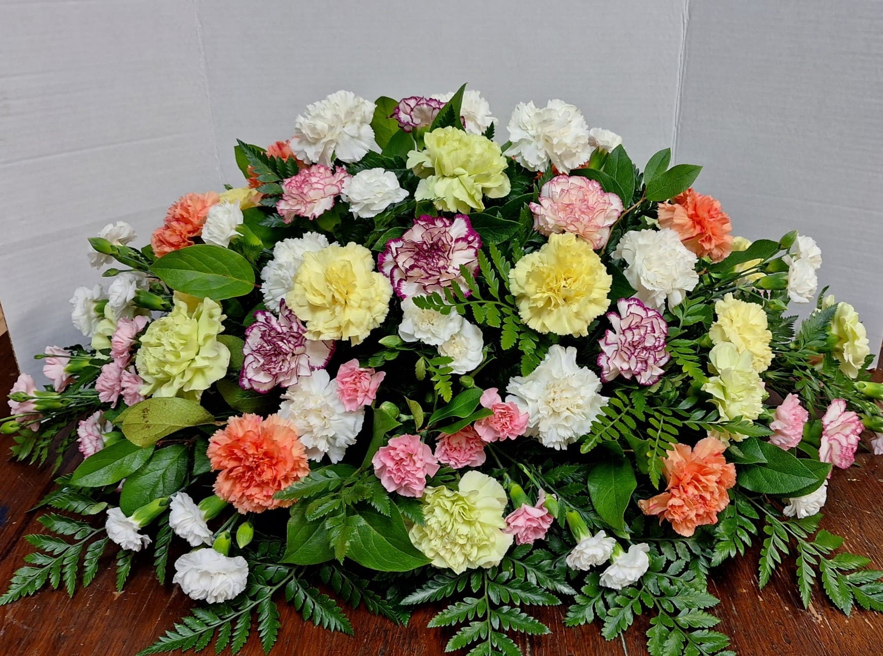 Petal Parade Casket Spray