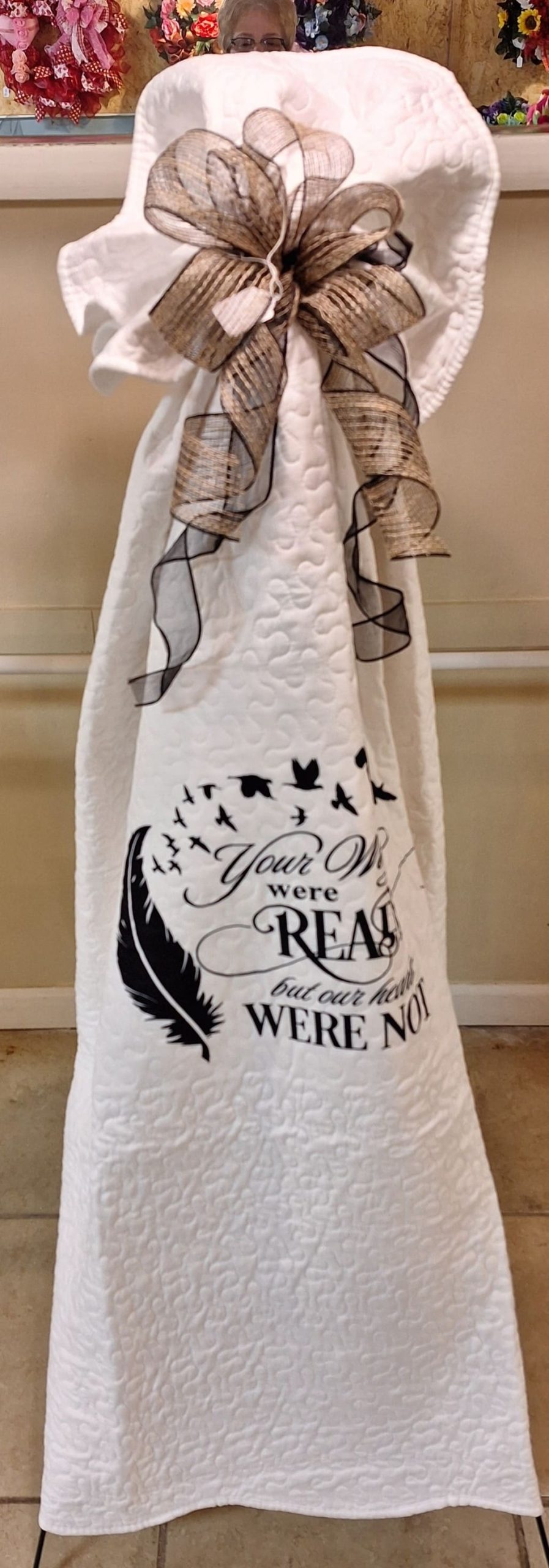 Your Wings Throw Blanket