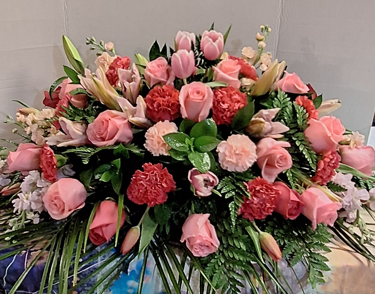 "Remembering Her" Casket Spray