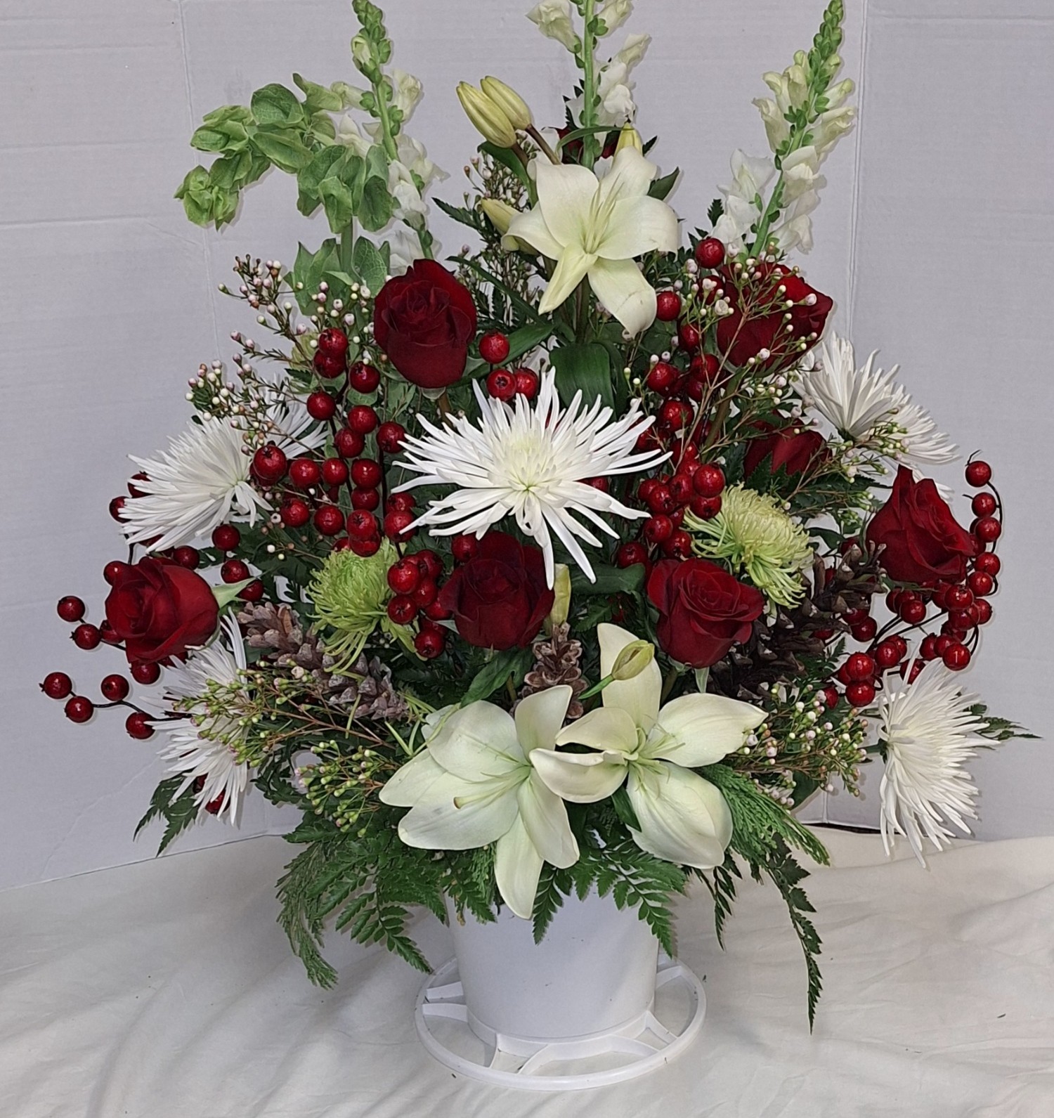"Eternal Elegance" Funeral Basket