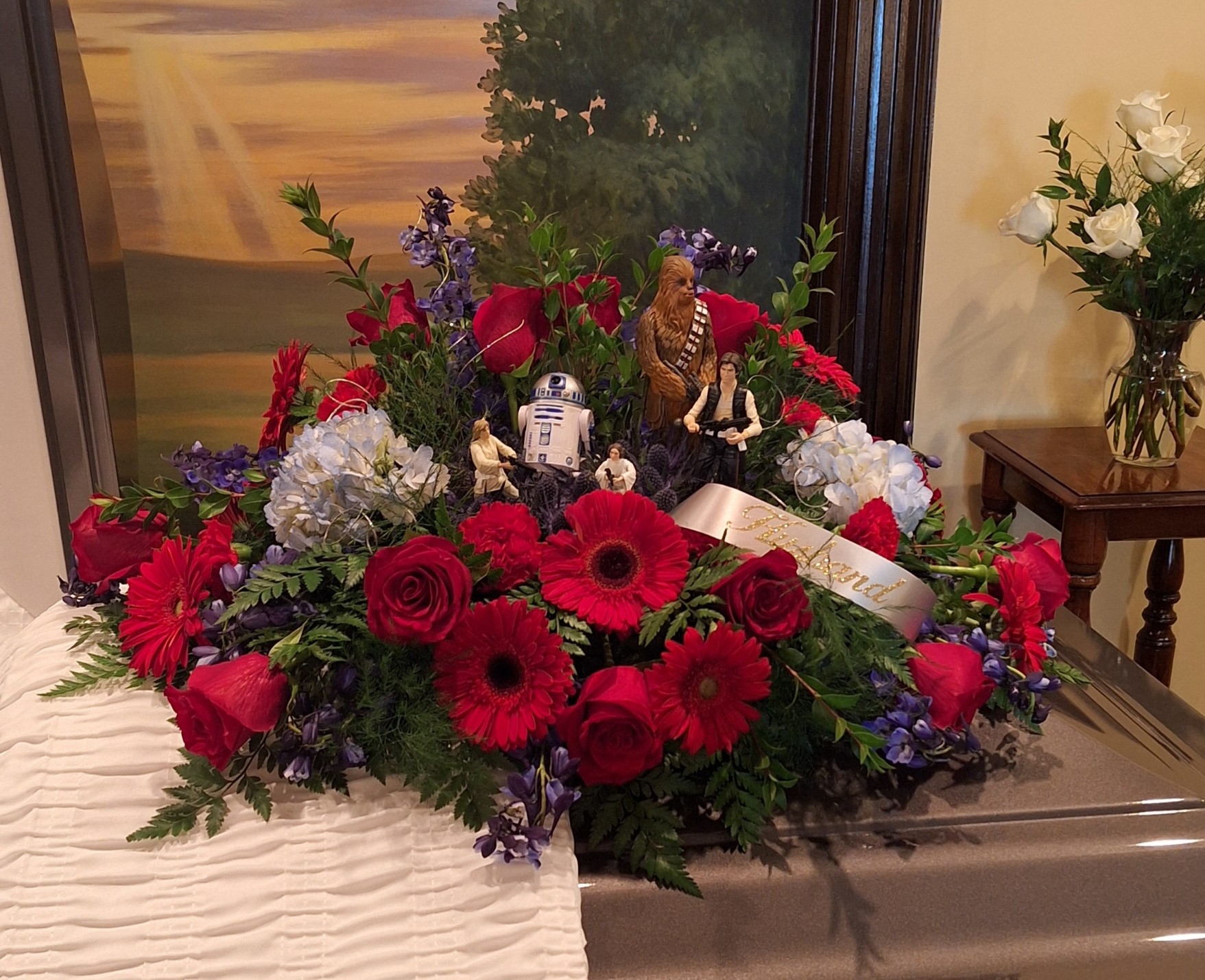 Custom Theme Casket Spray