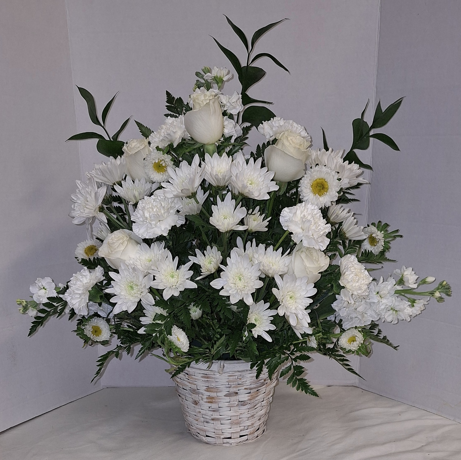 "Simply Elegant" Basket Arrangement