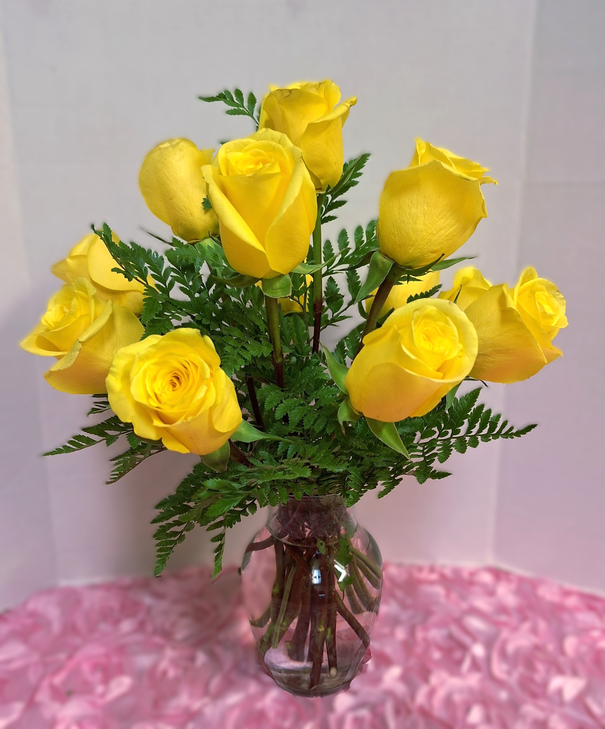 "Yellow Rose Bouquet"