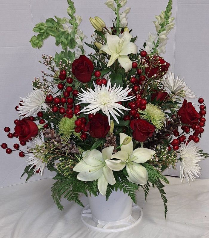 Eternal Elegance Funeral Basket